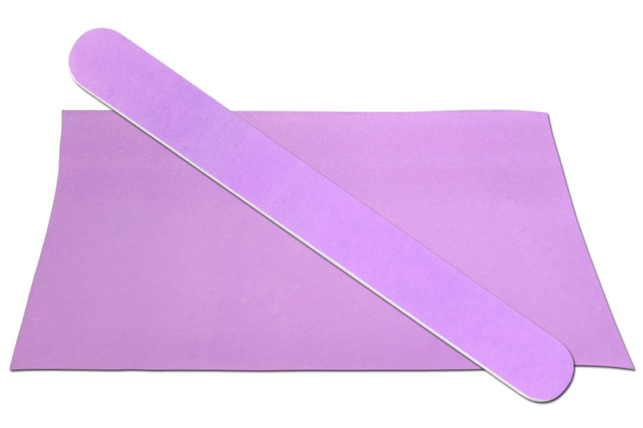 Solid Light Purple Emery Board