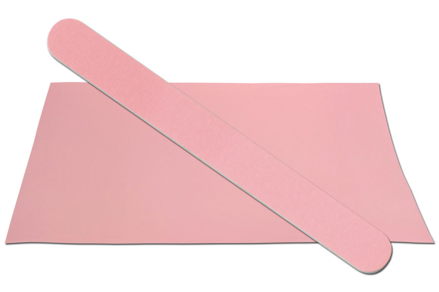 Solid Soft Pink Emery Board